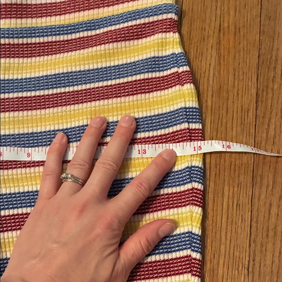 Zara Colorful Striped Flare Pants - Picture 7 of 9